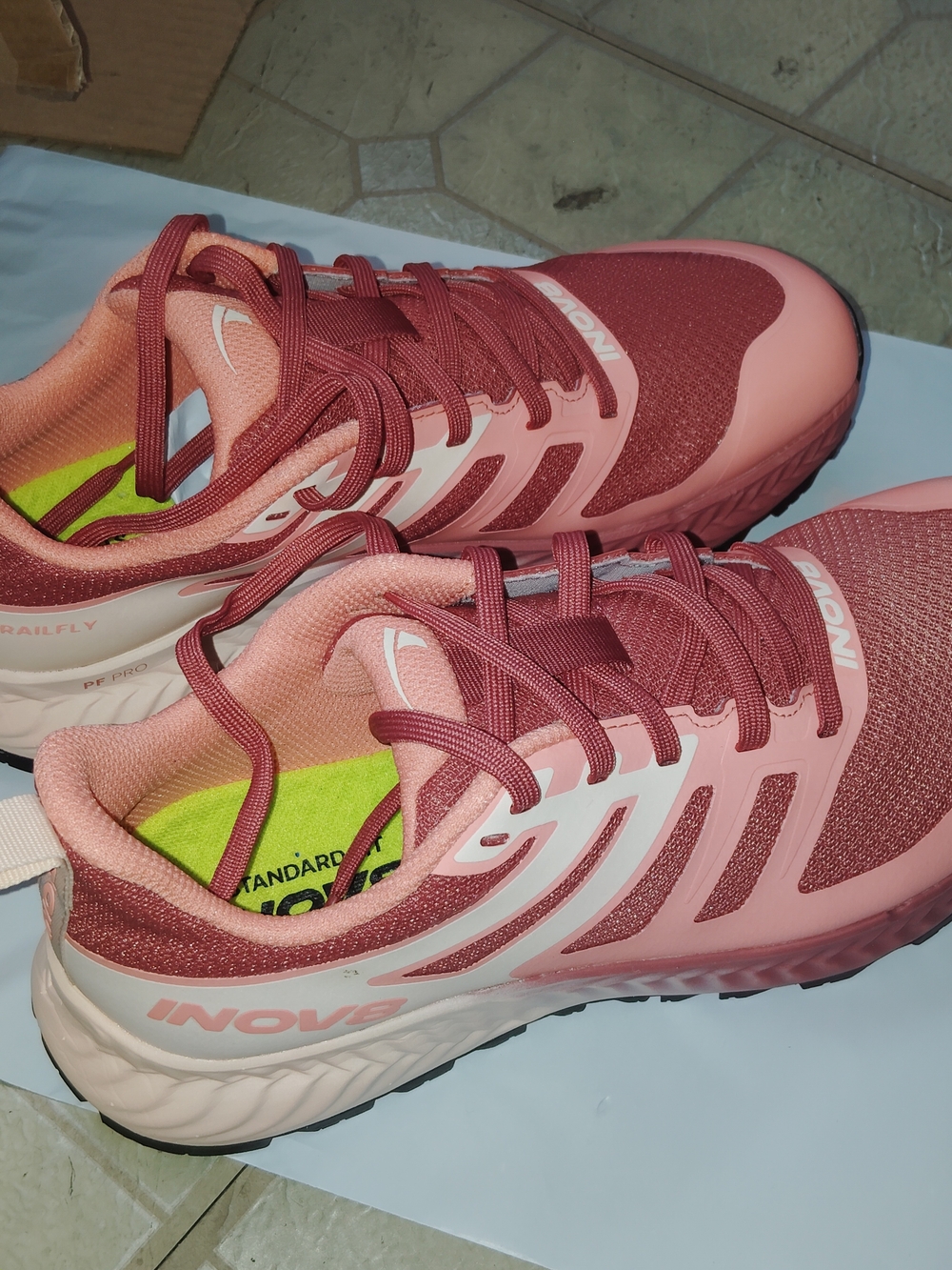 Inov-8 Pink and Rose Women's Trail Sneakers